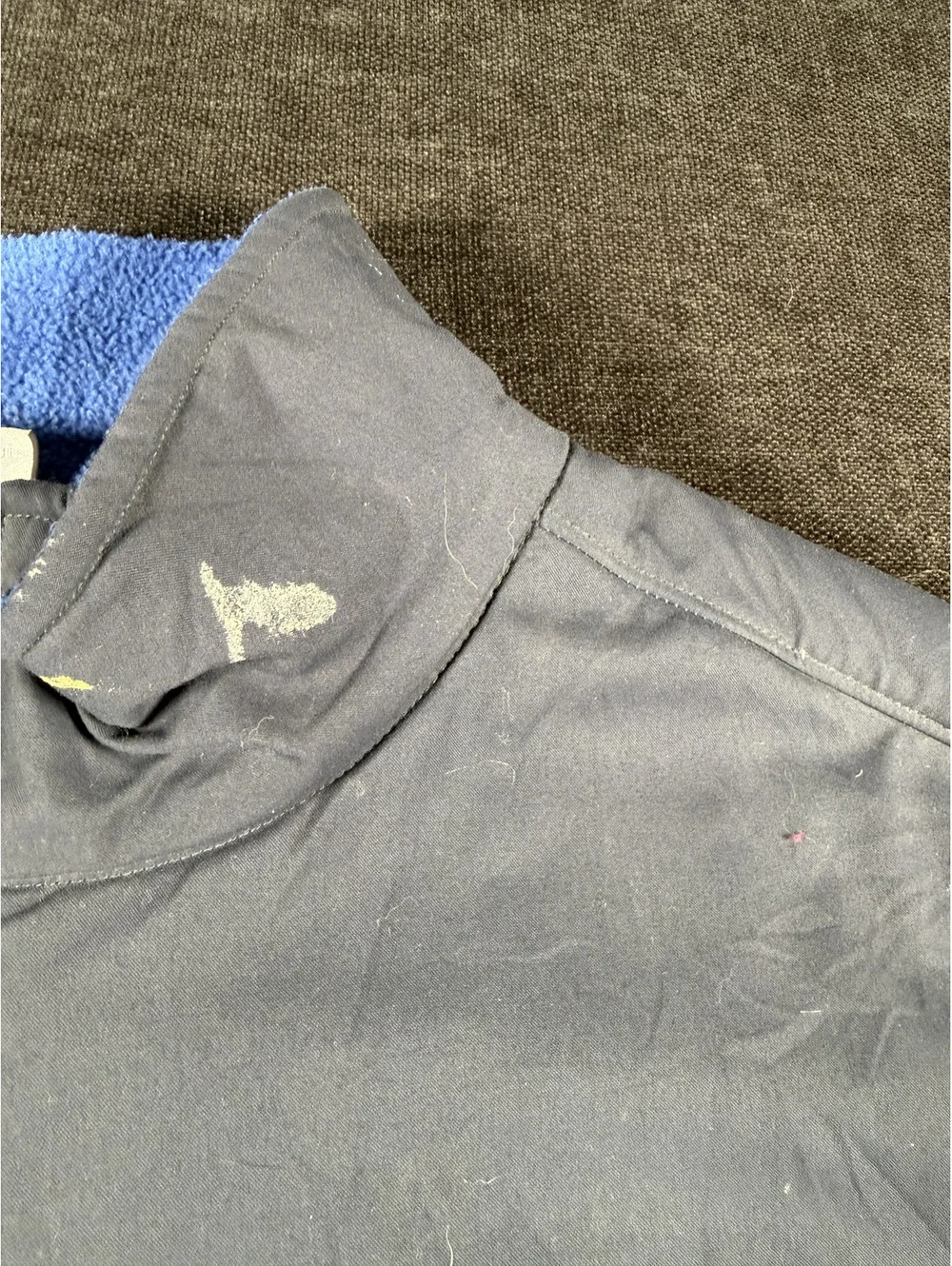 Columbia Blue and Gray Fleece Jacket with Zip Pockets 3xl